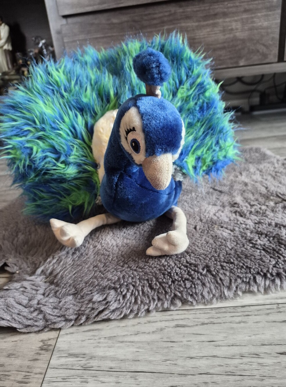 Gund Blue/grern Peacock